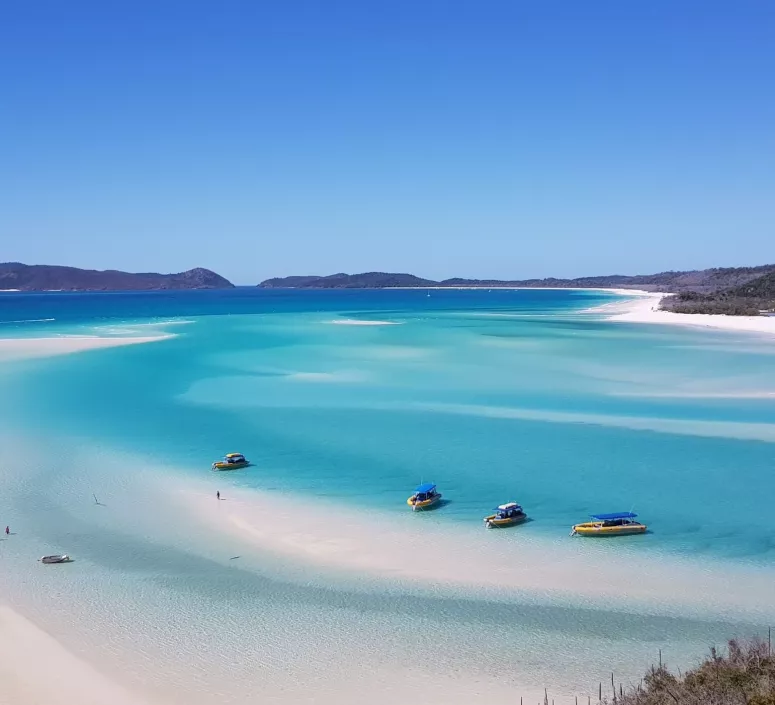 Paysage d'Australie Australie Plage Paysage Bateaux