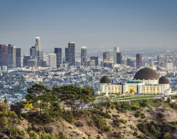 Los Angeles Vue d'ensemble Ville Building 