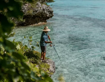 Pécheur Pèche en tribu