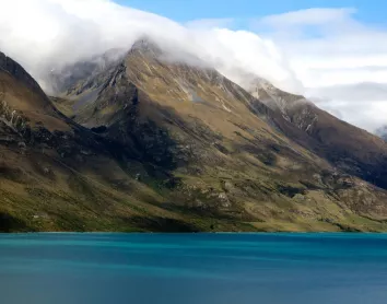 Montagne Nouvelle-Zélande Fleuve Paysage