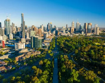 Melbourne Melbourne ville verte
