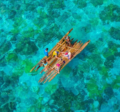 Excursion en radeau à Lifou